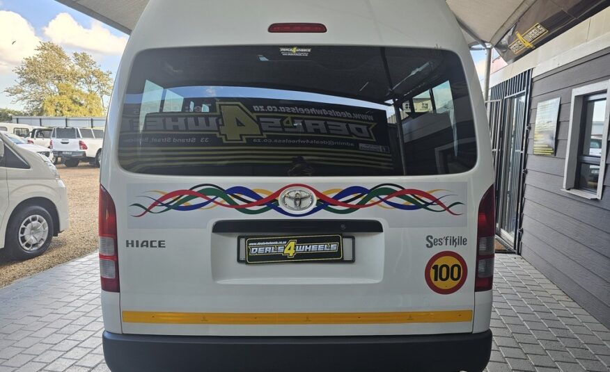 2022 TOYOTA QUANTUM/HIACE 2.5 D-4D SESFIKILE 16s