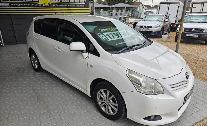 2012 TOYOTA VERSO 1.8 TX