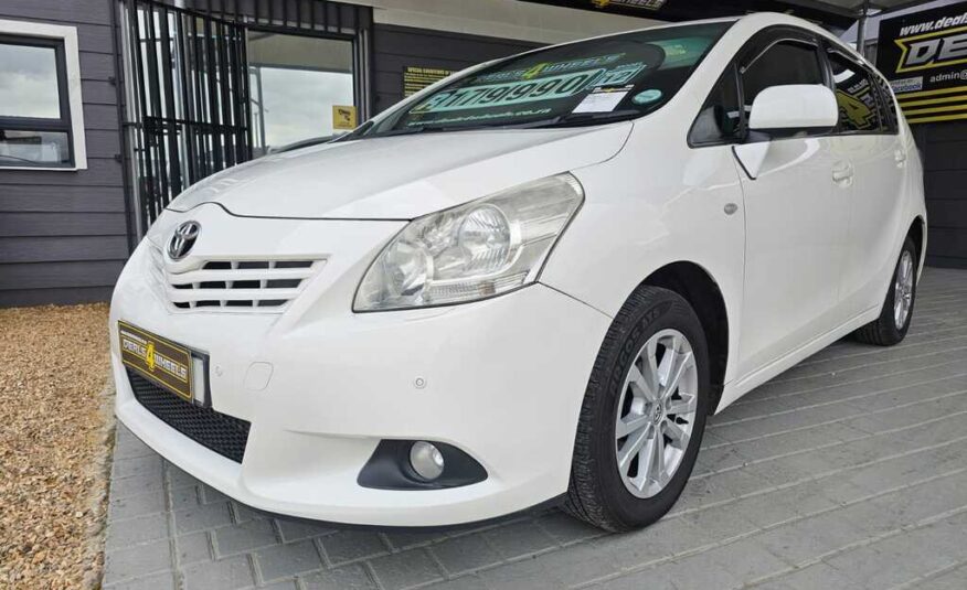 2012 TOYOTA VERSO 1.8 TX