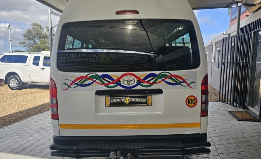 2020 TOYOTA QUANTUM/HIACE 2.5 D-4D SESFIKILE 16s
