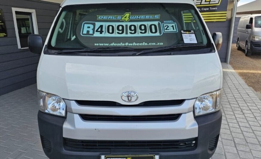 2021 TOYOTA QUANTUM/HIACE 2.5 D-4D SESFIKILE 16s