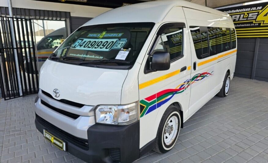 2021 TOYOTA QUANTUM/HIACE 2.5 D-4D SESFIKILE 16s