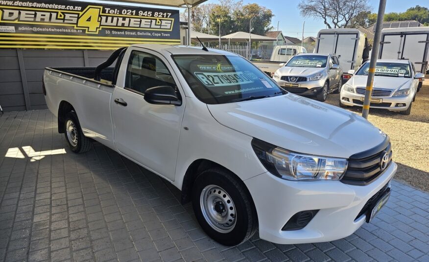 2020 TOYOTA HILUX 2.4 GD A/C P/U S/C