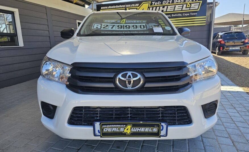 2020 TOYOTA HILUX 2.4 GD A/C P/U S/C