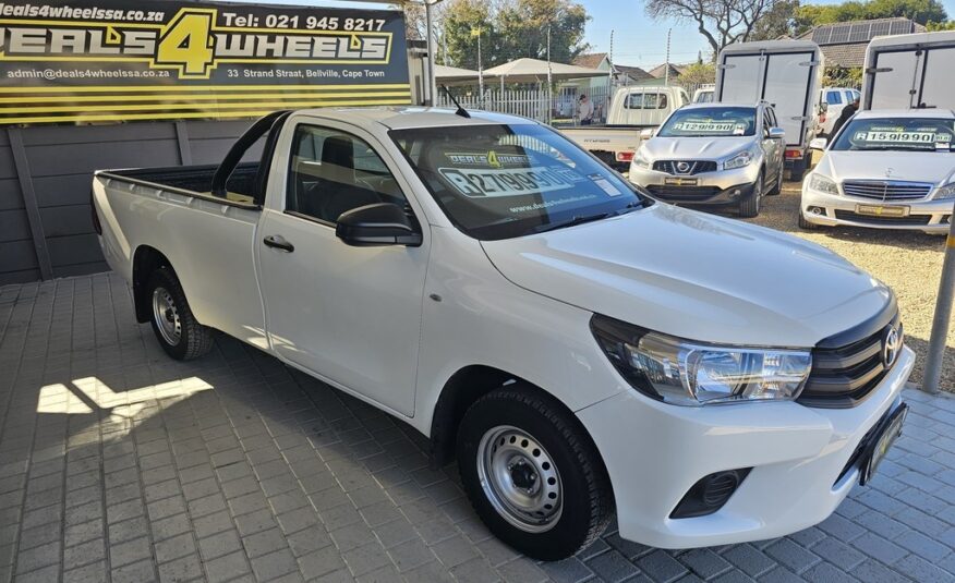 2019 TOYOTA HILUX 2.4 GD P/U S/C
