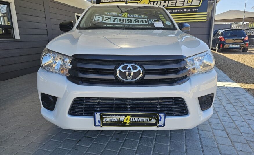 2019 TOYOTA HILUX 2.4 GD P/U S/C