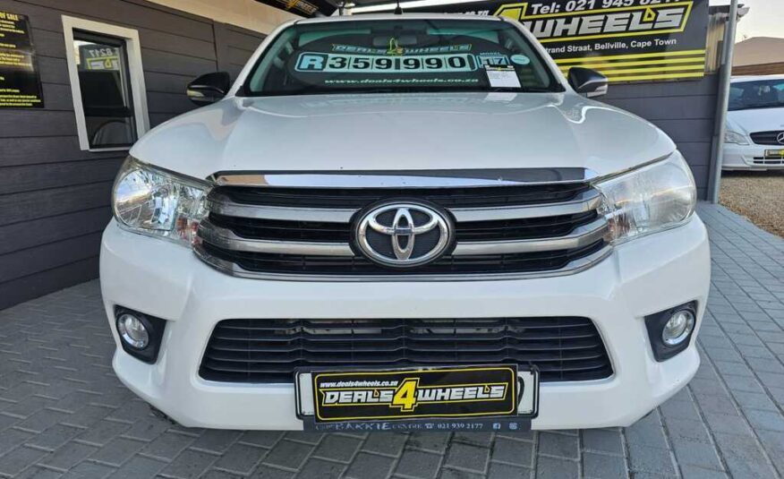 2017 TOYOTA HILUX 2.4 GD-6 RB SRX P/U D/C