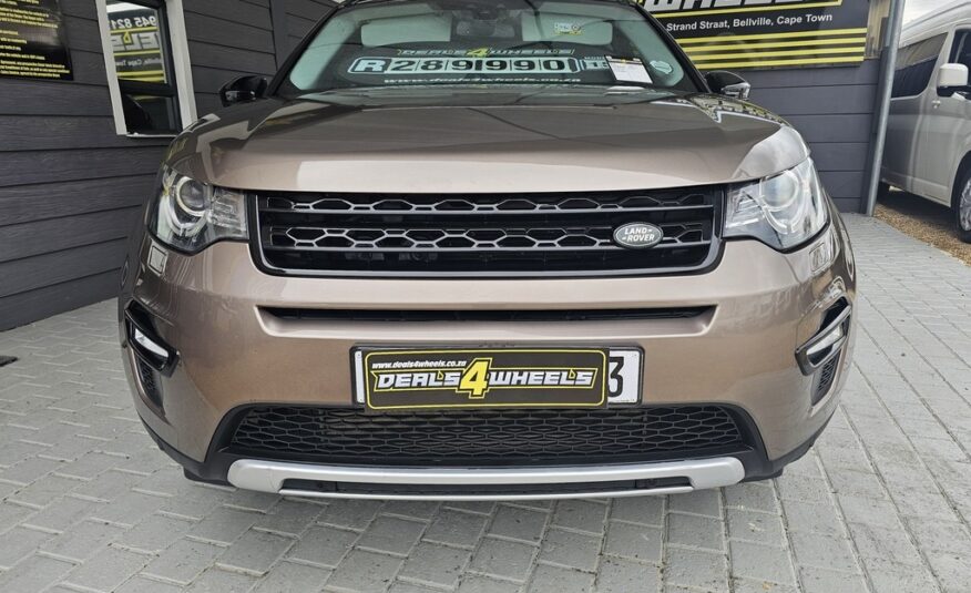 2015 LAND ROVER DISCOVERY SPORT 2.2 SD4 SE