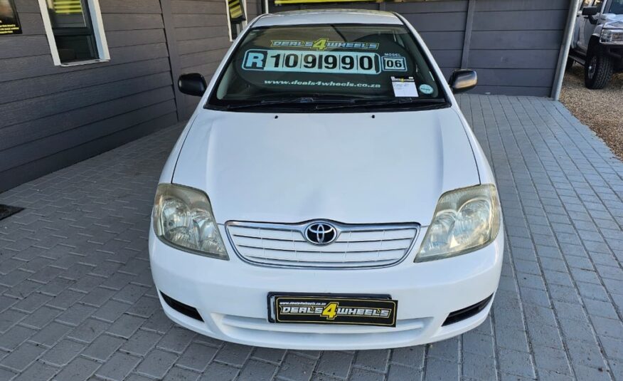 2006 TOYOTA COROLLA 140i