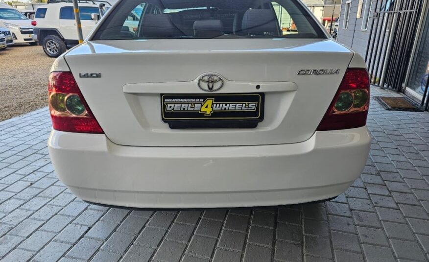 2006 TOYOTA COROLLA 140i