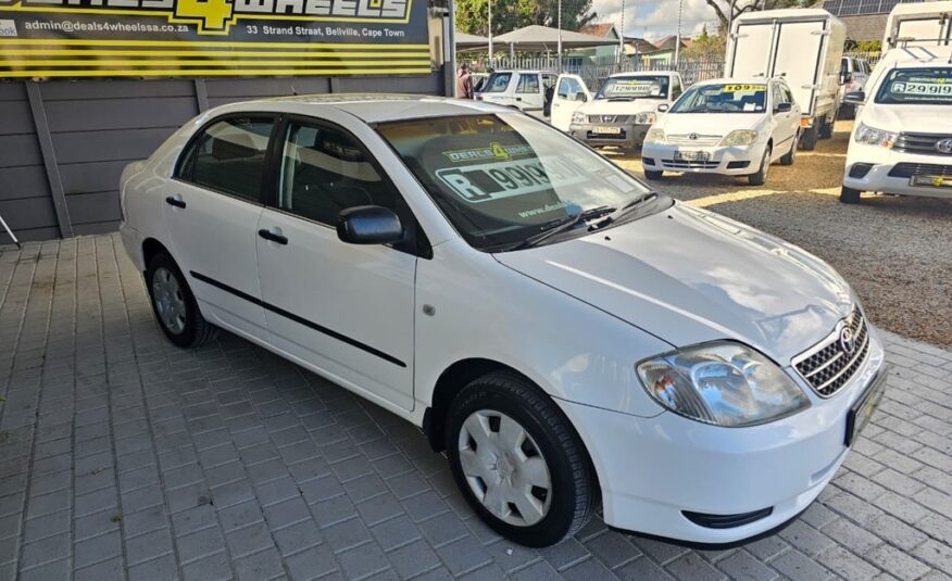 2003 TOYOTA COROLLA 160i GLE