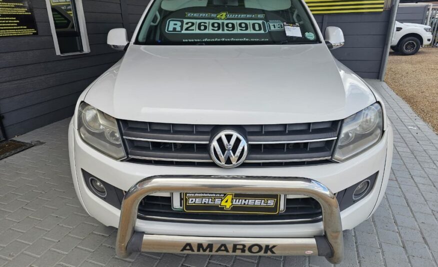 2013 VOLKSWAGEN AMAROK 2.0 BiTDi HIGHLINE 132KW 4MOT A/T D/C P/U