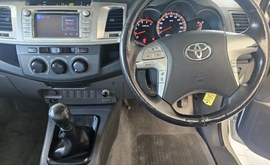 2013 TOYOTA HILUX 3.0D-4D RAIDER XTRA CAB P/U S/C