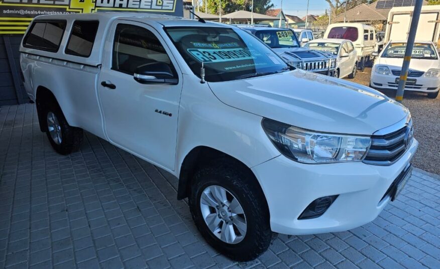 2018 TOYOTA HILUX 2.4 GD-6 SRX 4X4 P/U S/C