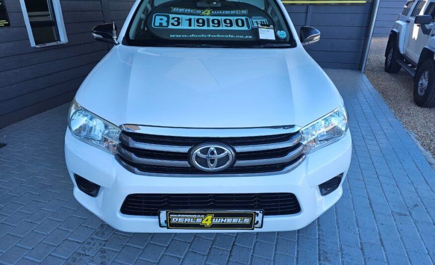 2018 TOYOTA HILUX 2.4 GD-6 SRX 4X4 P/U S/C