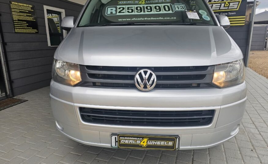 2013 VOLKSWAGEN T5 KOMBI 2.0 TDi (75KW) BASE (TRENDLINE)