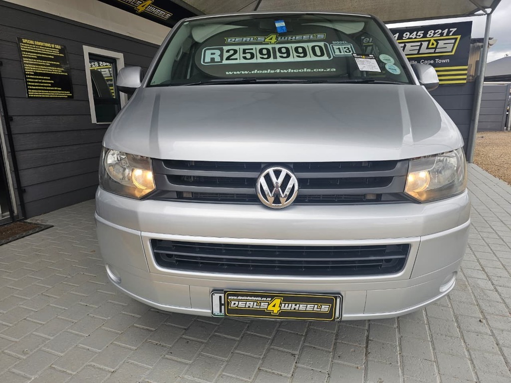2013 VOLKSWAGEN T5 KOMBI 2.0 TDi (75KW) BASE (TRENDLINE)