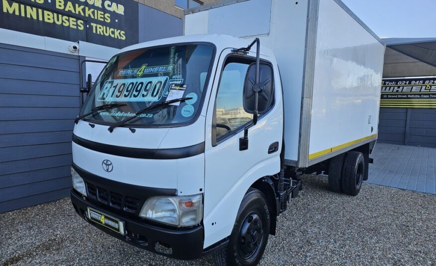 2007 TOYOTA DYNA 5-104 2.5 TON F/C C/C
