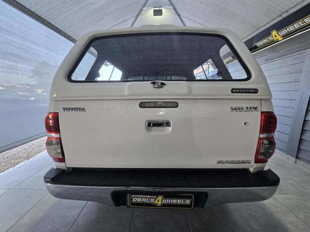 2011 TOYOTA HILUX 2.5 D-4D RAIDER R/B P/U D/C