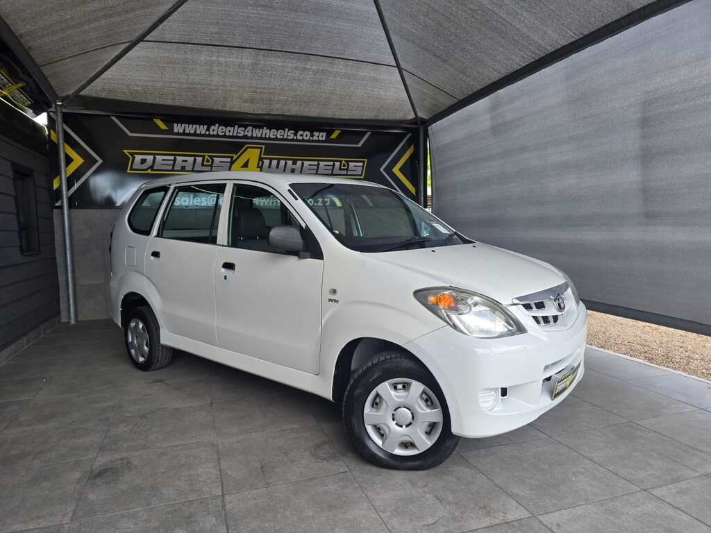 2009 TOYOTA AVANZA 1.3 F/C P/V