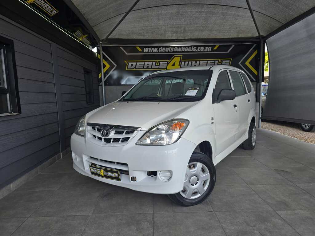 2009 TOYOTA AVANZA 1.3 F/C P/V
